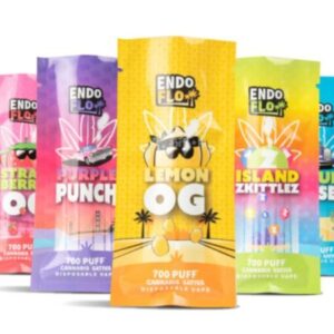 EndoFlo 500mg Full Spectrum Cannabis Sativa L Vape Pen – Upto 700 Puffs UK