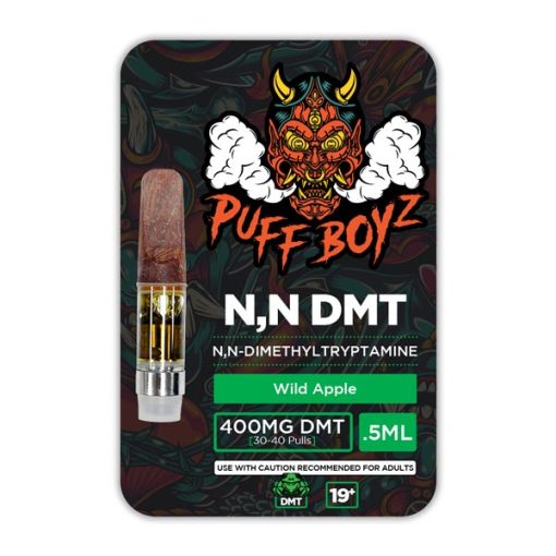 Puff Boyz -NN DMT .5ML(400MG) Cartridge – Wild Apple 2 Puff Boyz -NN DMT .5ML(400MG) Cartridge – Wild Apple - Image 2